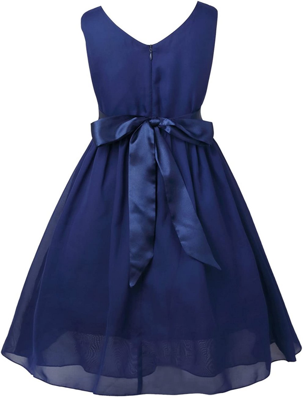 Taufkleider Mädchen: Wundervolles Prinzessinnenkleid in dunkelblau